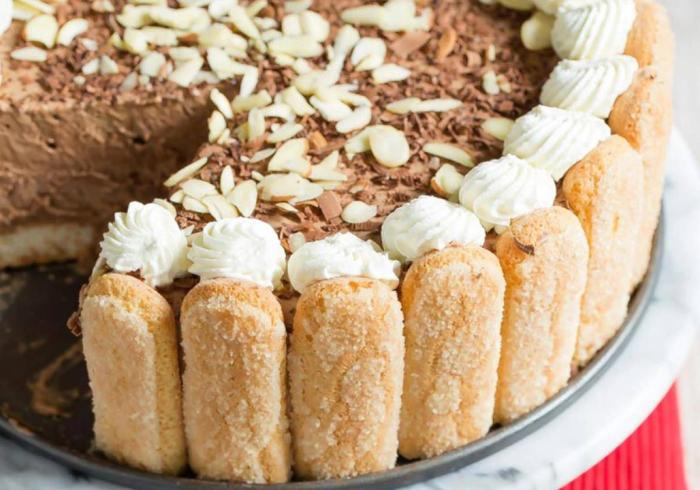 巧克力夏洛特蛋糕