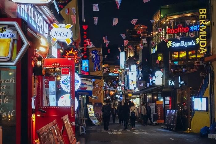 梨泰院街景