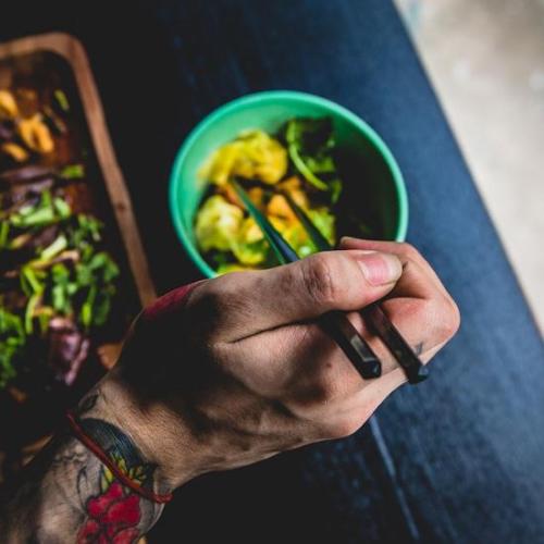 立食文化示意圖