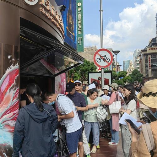 優惠票排隊現場